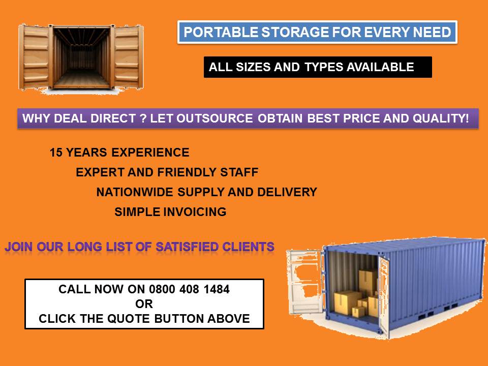 Portable Stores Landing Page